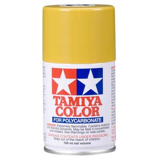 TAMIYA TAMIYA PS-56 MUSTARD YELLOW POLYCARBONATE SPRAY PAINT