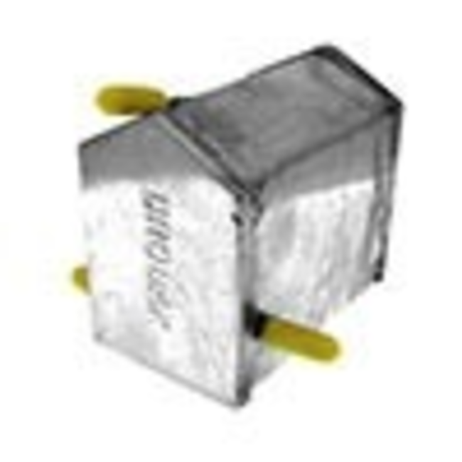 CONTROL LINE Deep Wedge Profile Standard Vent Fuel Tank 4 oz.  1-7/16" H x 2" W x 3" Long