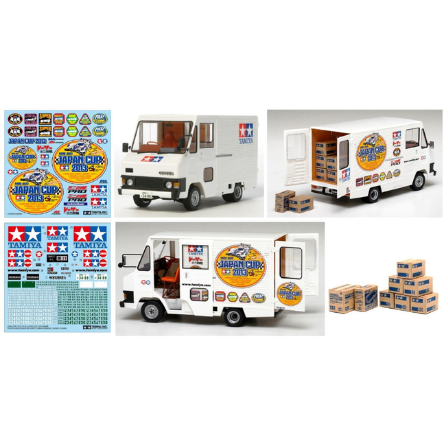 TAMIYA 1:24 SCALE KIT TOYOTA HIACE QUICK DELIVERY  TAMIYA VERSION