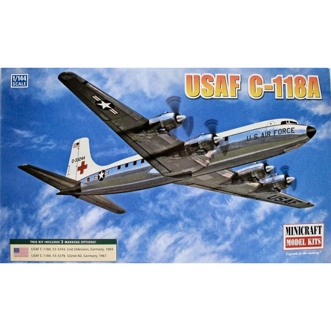 MINICRAFT USAF C-118A 1/144