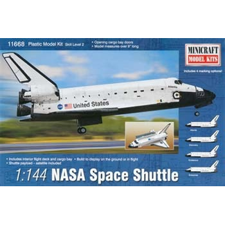 MINICRAFT MINICRAFT NASA SPACE SHUTTLE 1/144