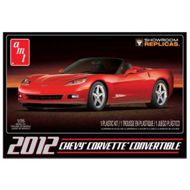 AMT 2012 CHEVY CORVETTE CONVERTIBLE 1/25 ( DISCONTINUED )