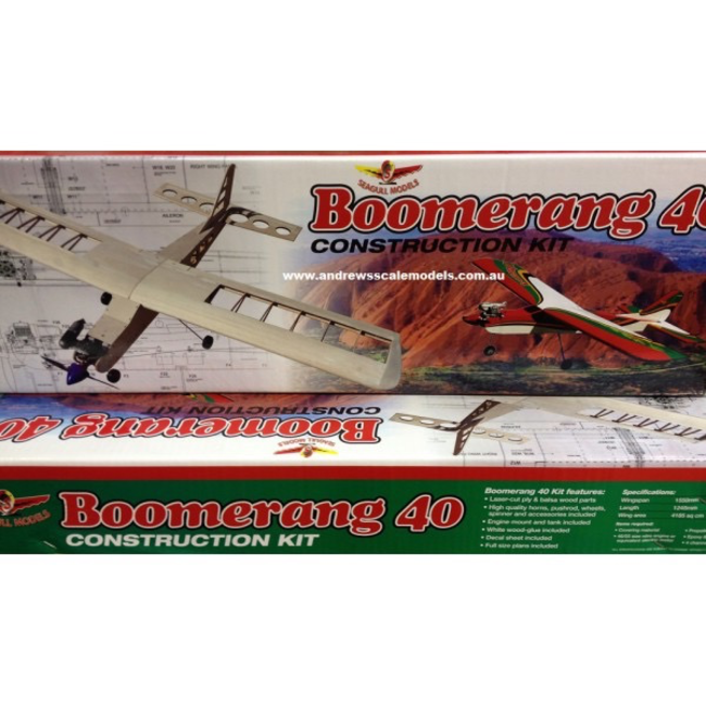 SEAGULL BOOMERANG 40 BALSA BUILD UP KIT