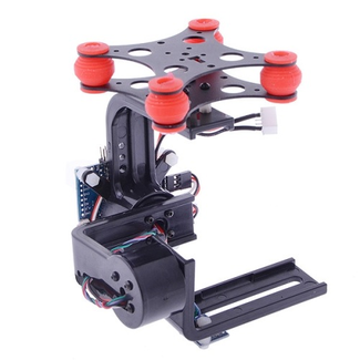 CHINA ELECTRONICS BRUSHLESS GIMBAL PLASTIC CAMERA MOUNT WITH MOTOR & BGC3.1 CONTROLLER FOR GOPRO HERO 1/2/3 FPV AERIAL PHOTOGRAPHY