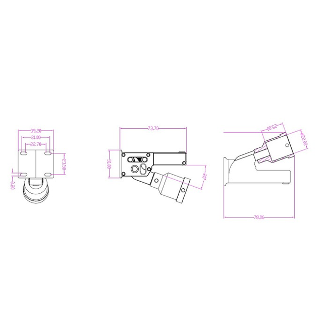 ARRIS ALLOY AND CARBON RETRACT SET  SUIT MODELS UP TO 13.5KG FLYING WEIGHT  SUITS: S800/S800 EVO  & NEO 600 660 720  Multicopters SUITS 25MM ARMS
