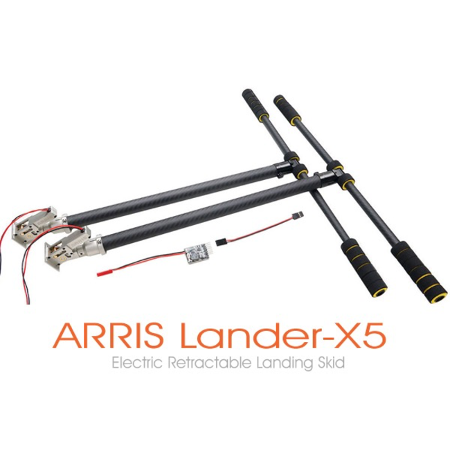 ARRIS ALLOY AND CARBON RETRACT SET  SUIT MODELS UP TO 13.5KG FLYING WEIGHT  SUITS: S800/S800 EVO  & NEO 600 660 720  Multicopters SUITS 25MM ARMS