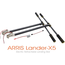 ARRIS ALLOY AND CARBON RETRACT SET  SUIT MODELS UP TO 13.5KG FLYING WEIGHT  SUITS: S800/S800 EVO  & NEO 600 660 720  Multicopters SUITS 25MM ARMS