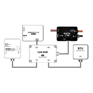 DJI DJI CAN HUB  USED FOR CONNECTING MULTIPLE DJI DEVICES