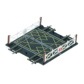 HORNBY HORNBY DOUBLE TRACK LEVEL CROSSING HO