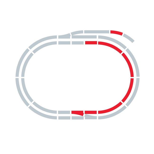 HORNBY TRACK EXTENSION PACK C