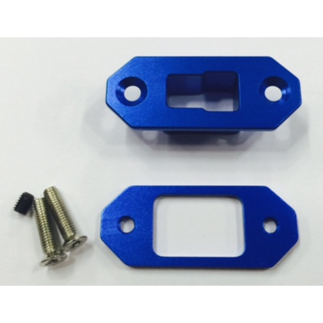 HY T PLUG ARMING SOCKET  ALLOY WITH OUT CONNECTORS  ( AVAIL RED OR BLUE )  REQUIRES 1 PAIR OF T PLUGS
