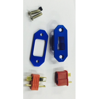 HY MODEL ACCESSORIES HY ALLOY ARMING UNIT   T PLUG TYPE WITH CONNECTORS  ( AVAIL RED OR BLUE )