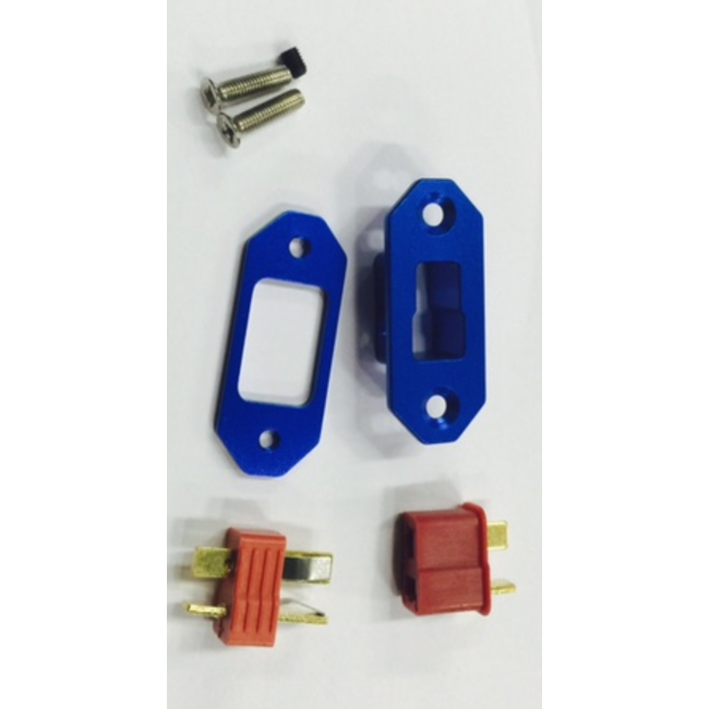 HY ALLOY ARMING UNIT   T PLUG TYPE WITH CONNECTORS  ( AVAIL RED OR BLUE )
