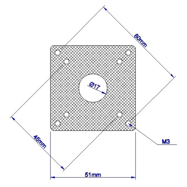 EMAX QUAD POWER DISTRIBUTION BOARD WITH XT-60 CONNECTOR