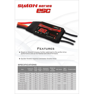 EMAX EMAX 20A SIMON SERIES ESC