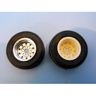 AUSLOWE AUSLOWE LOW LOADER AXLE SET OF 4 TYRES AND 10 STUD RIMS