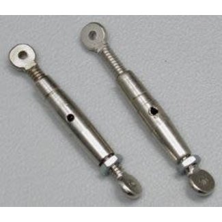 DUBRO DUBRO 1/4 SCALE TURNBUCKLE NICKEL PLATED STEEL 300