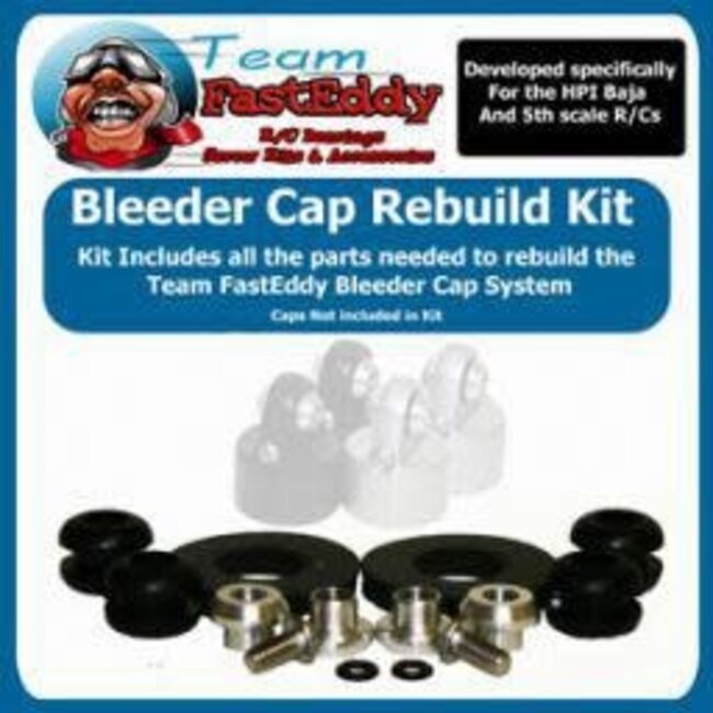 TEAM FAST EDDY BLEEDER CAP REBUILD KIT