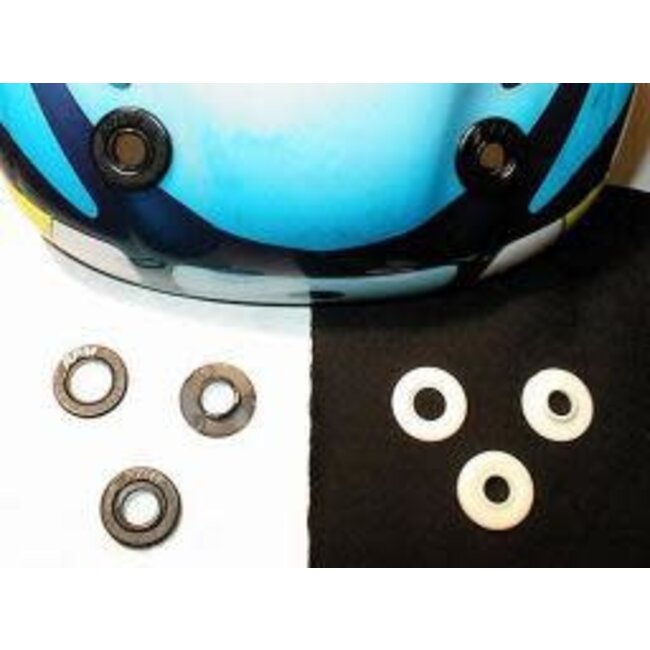 RPM SNAP TITE BODY SAVERS BLACK FITS ASSOCIATED 1:10 SCALE TRUCKS AND BUGGIES AND ALL 3/16" (5MM) DIA BODY POSTS