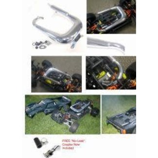 DDM DDM DOMINATOR PIPE FOR HPI BAJA 5T CHROME