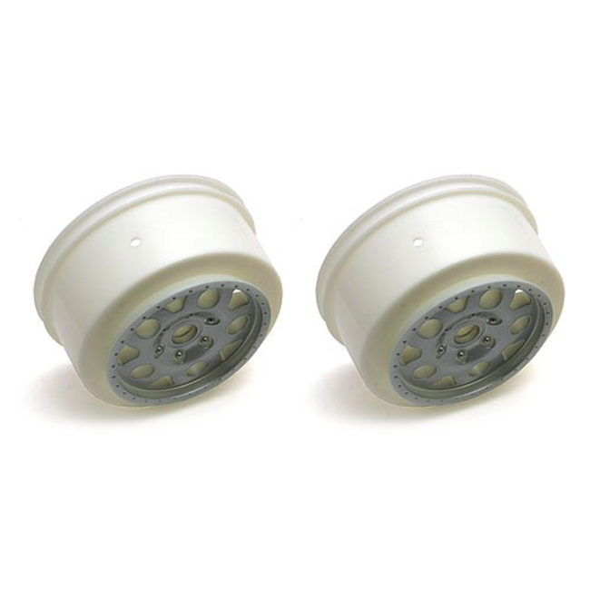 TEAM ASSOCIATED SC10 KMC WHEEL SILVER FRONT BEARING 9805