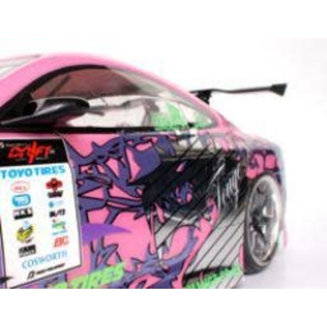 FACE-WORX 1/10 PRINTED & CUT DECALS TEAM DRAGON DRIFT ( FULL COLOUR) 2 SHEET