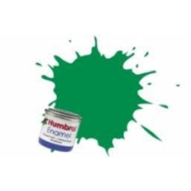 #2 HUMBROL ENAMEL 14ML GLOSS  EMERALD GREEN  # 2