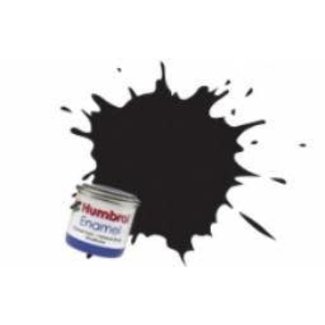 HUMBROL #21 HUMBROL ENAMEL 14ML GLOSS BLACK # 21