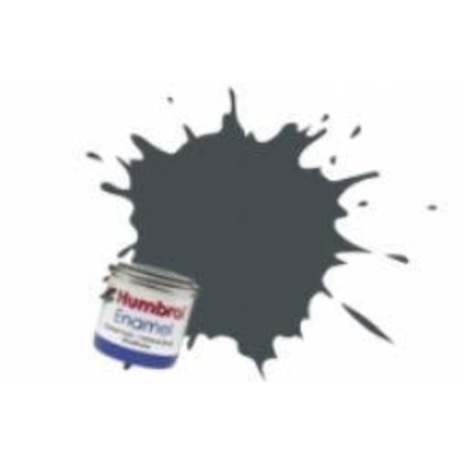 #32 HUMBROL ENAMEL 14ML MATT DARK GREY  # 32