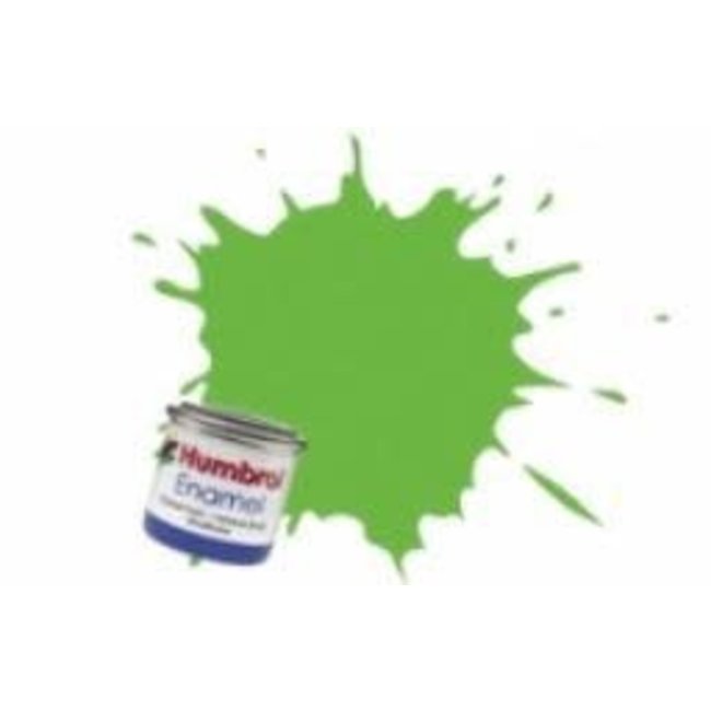 #38 HUMBROL ENAMEL 14ML GLOSS LIME  # 38
