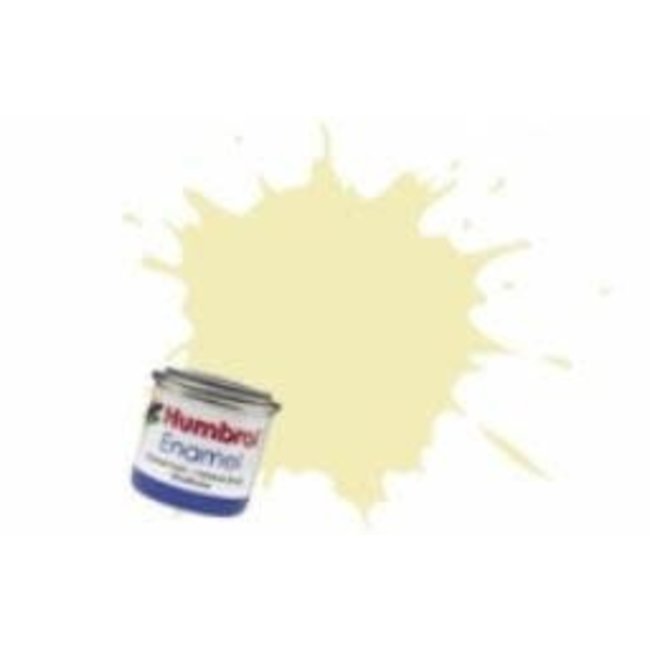 #41 HUMBROL ENAMEL 14ML GLOSS IVORY  # 41
