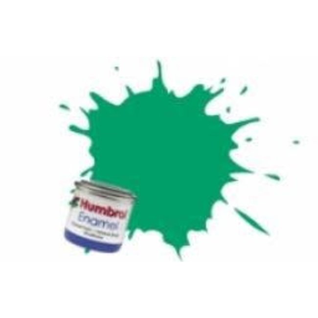#50 HUMBROL ENAMEL 14ML METALLIC GREEN MIST  # 50