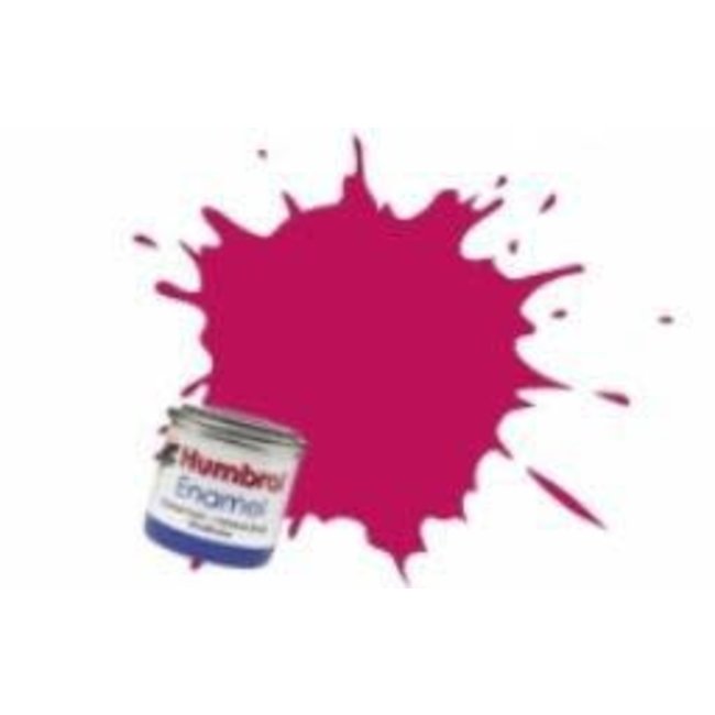 #51 HUMBROL ENAMEL 14ML METALLIC SUNSET RED  # 51