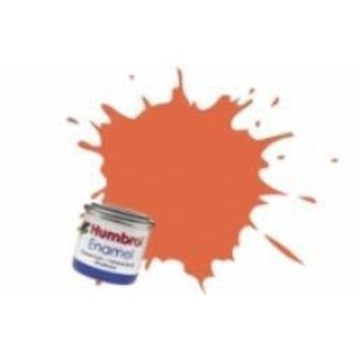 HUMBROL #82 HUMBROL ENAMEL 14ML MATT ORANGE LINING  # 82