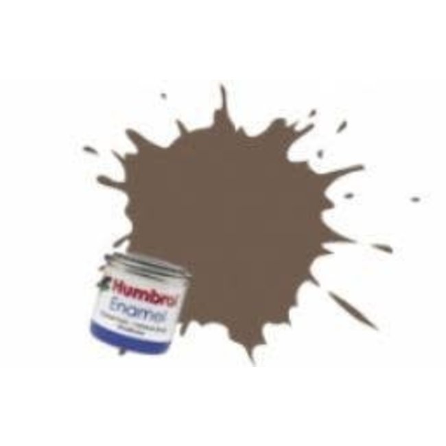 #98 HUMBROL ENAMEL 14ML MATT CHOCOALTE  # 98