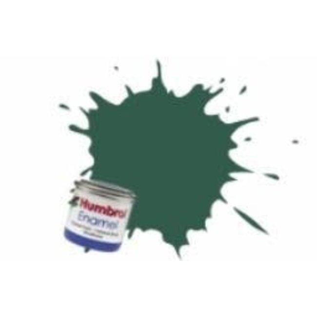 #116 HUMBROL ENAMEL 14ML MATT US DARK GREEN  # 116
