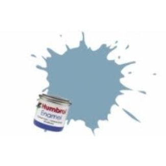 HUMBROL #128 HUMBROL ENAMEL 14ML SATIN US COMPASS GREY  # 128