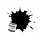 #201 HUMBROL ENAMEL 14ML METALLIC BLACK  # 201