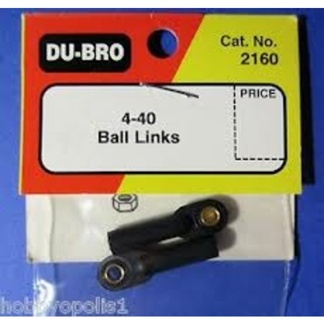 DUBRO 4/40 BALL LINKS