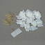 DUBRO NYLON HINGES. HINGE PIN LOCKED IN PLACE CAT. NO. 117
