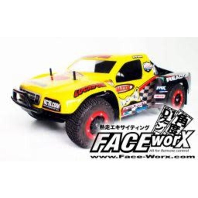FACE-WORX DECALS KP LUCAS OIL FOR SHORT CORSE TRUCK  2 SHEETS