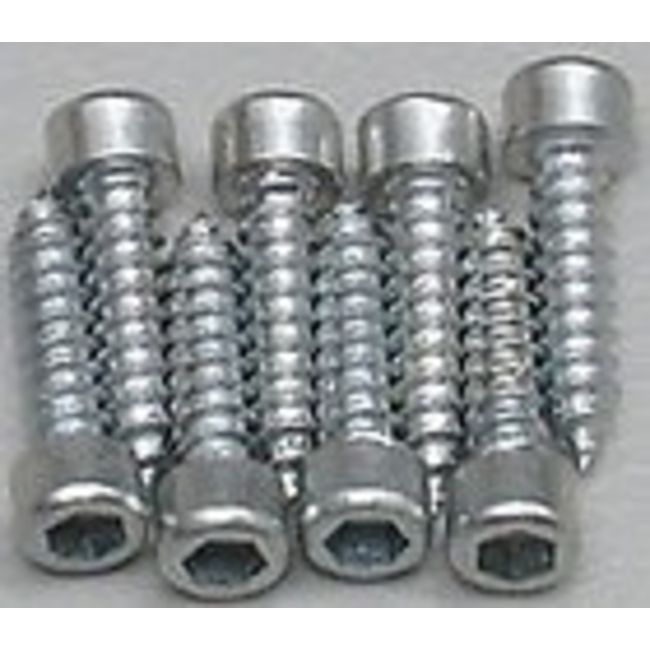 DUBRO 388 #8 X 1/2in SOCKET HD SHEET METAL SCRW (8 PCS )