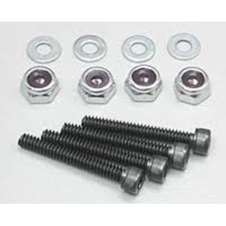 DUBRO DUBRO Skt Bolts/Locknuts 6-32 X 1 (4)