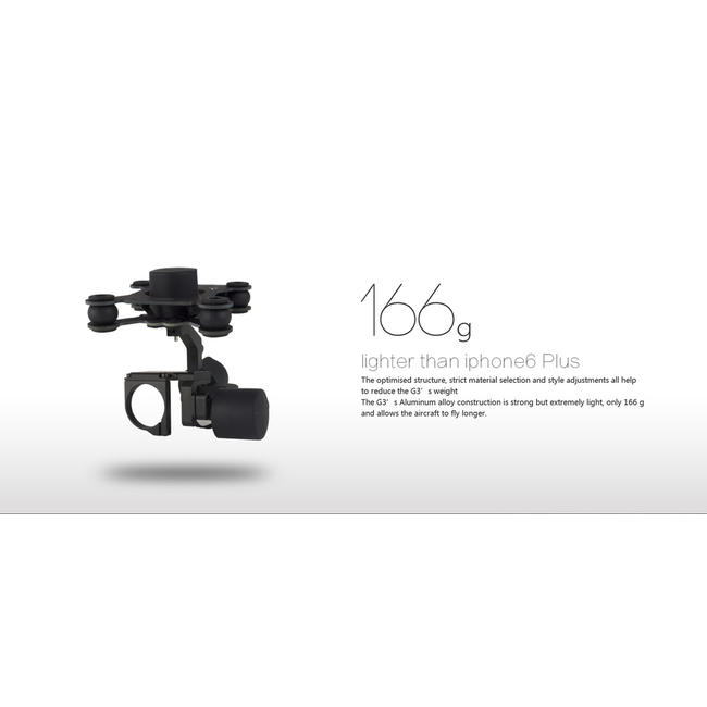 JIYI 3 AXIS BRUSHED GIMBAL