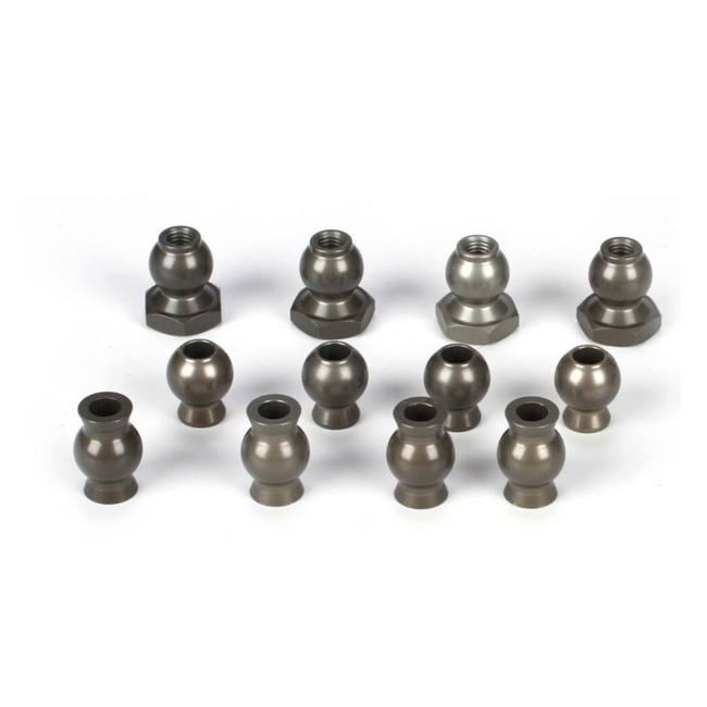 LOSI CAMBER AND STERRING PIVOT BALL SET 12 FOR 5IVE, MINI WRC LOSB5904