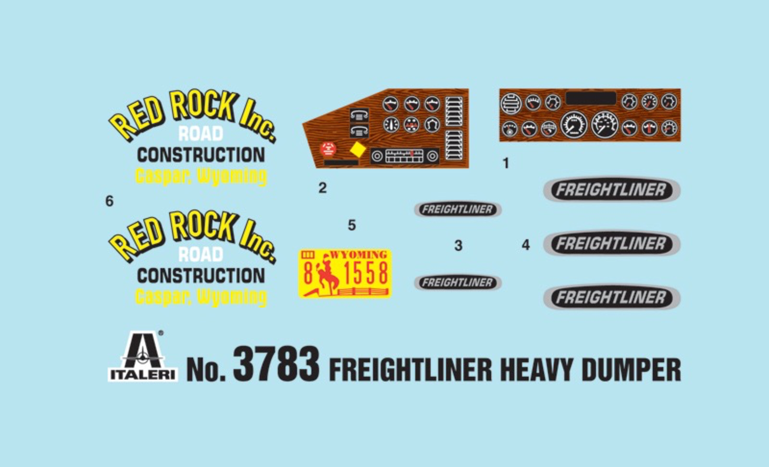 Camion Civil Freightliner Heavy Dumper Truck 1/24 | AMM - Association des Maquettistes du Montpeliérain