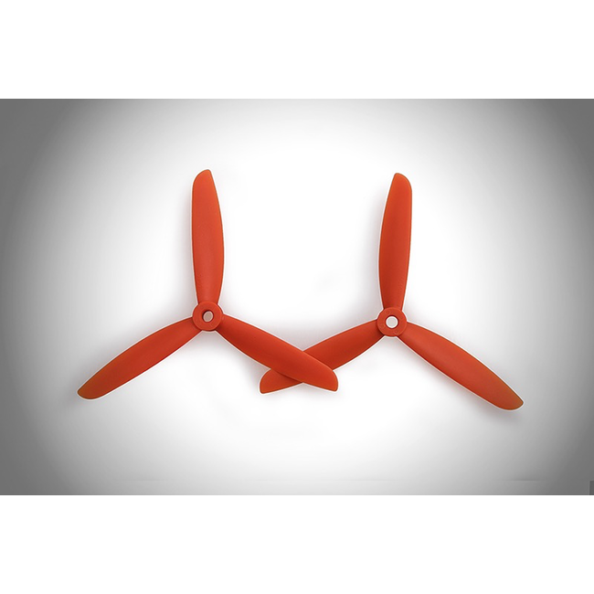 GEMFAN 5X3 3 BLADE PROP ORANGE