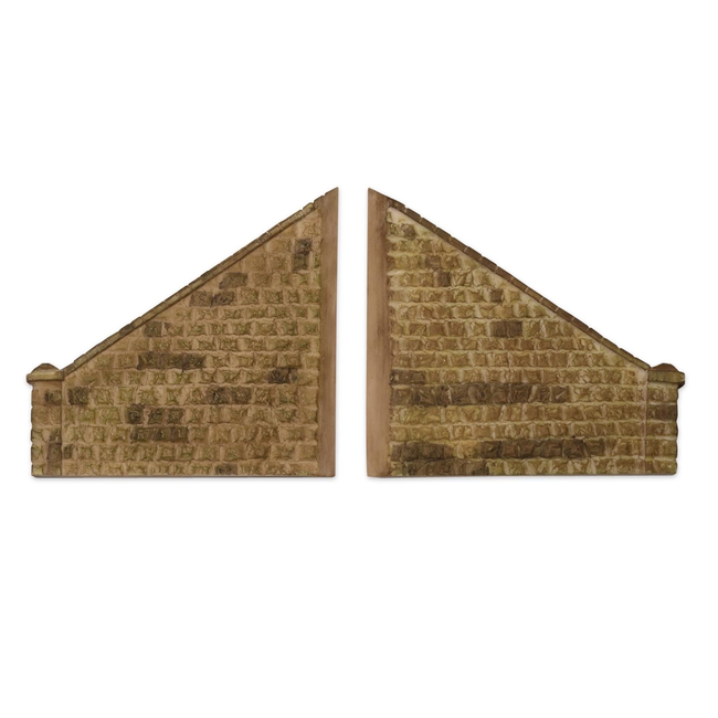 HORNBY HO STONE PORTAL SIDE WALLS R8544