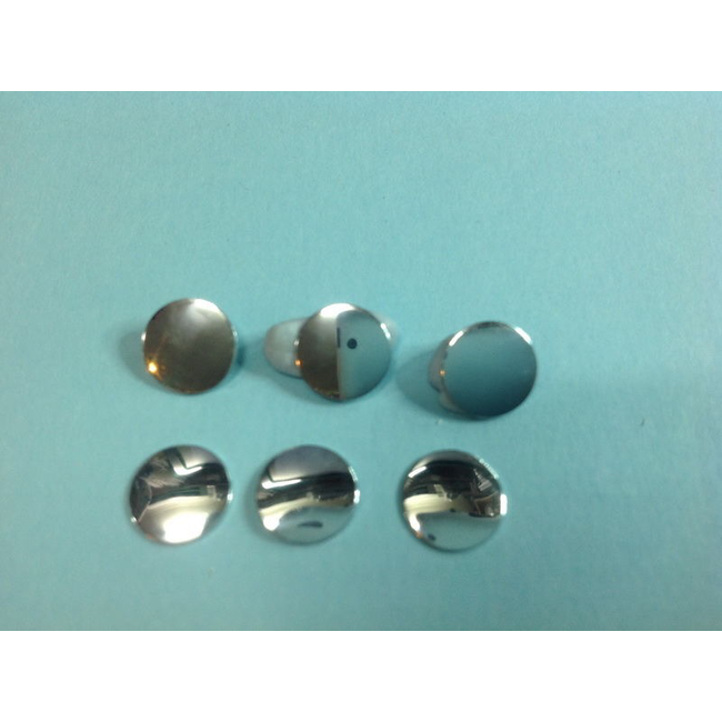 AUSLOWE HUB CAPS CHROME PLATED 8MM DRIVE AND STEER SET OF 6 1/25-1/24