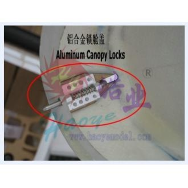 HY HEAVY DUTY Aluminum Canopy Locks  L26√óW16√óH8mm  Œ¶3  4.7g ( 1 pk ) ( OLD CODE  HY111304 )